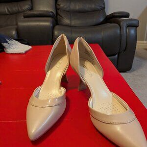 JENN ARDOR Classic Nude Stiletto Heels - Size 7.5